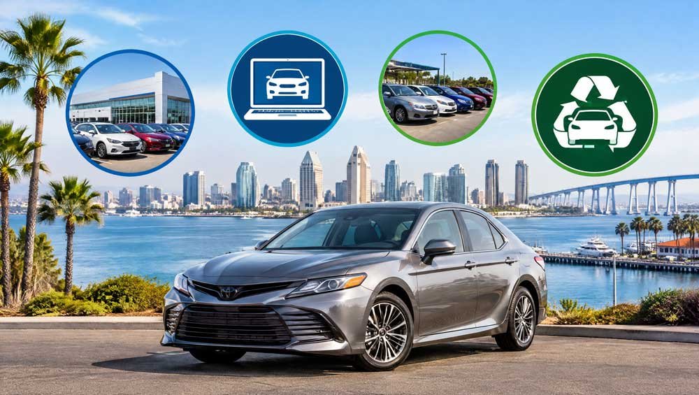Best Places to Sell Your Car for Cash in San Diego