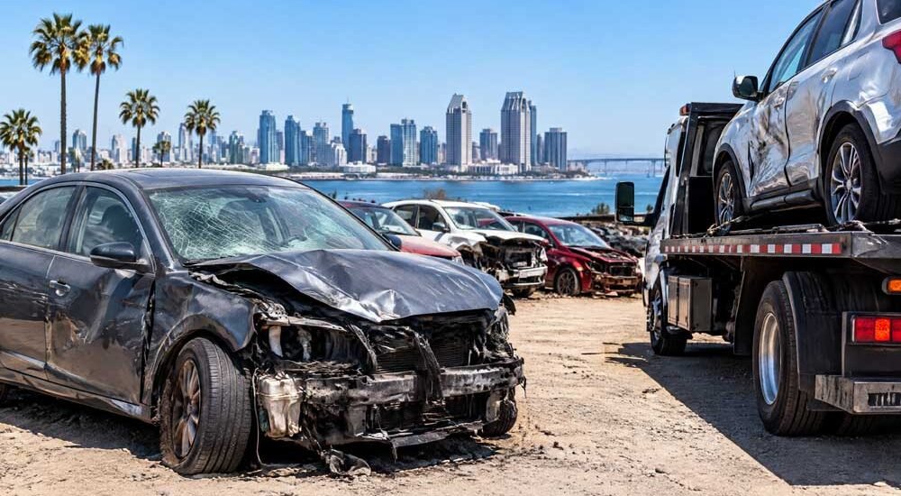 Who Buys Wrecked Cars in San Diego